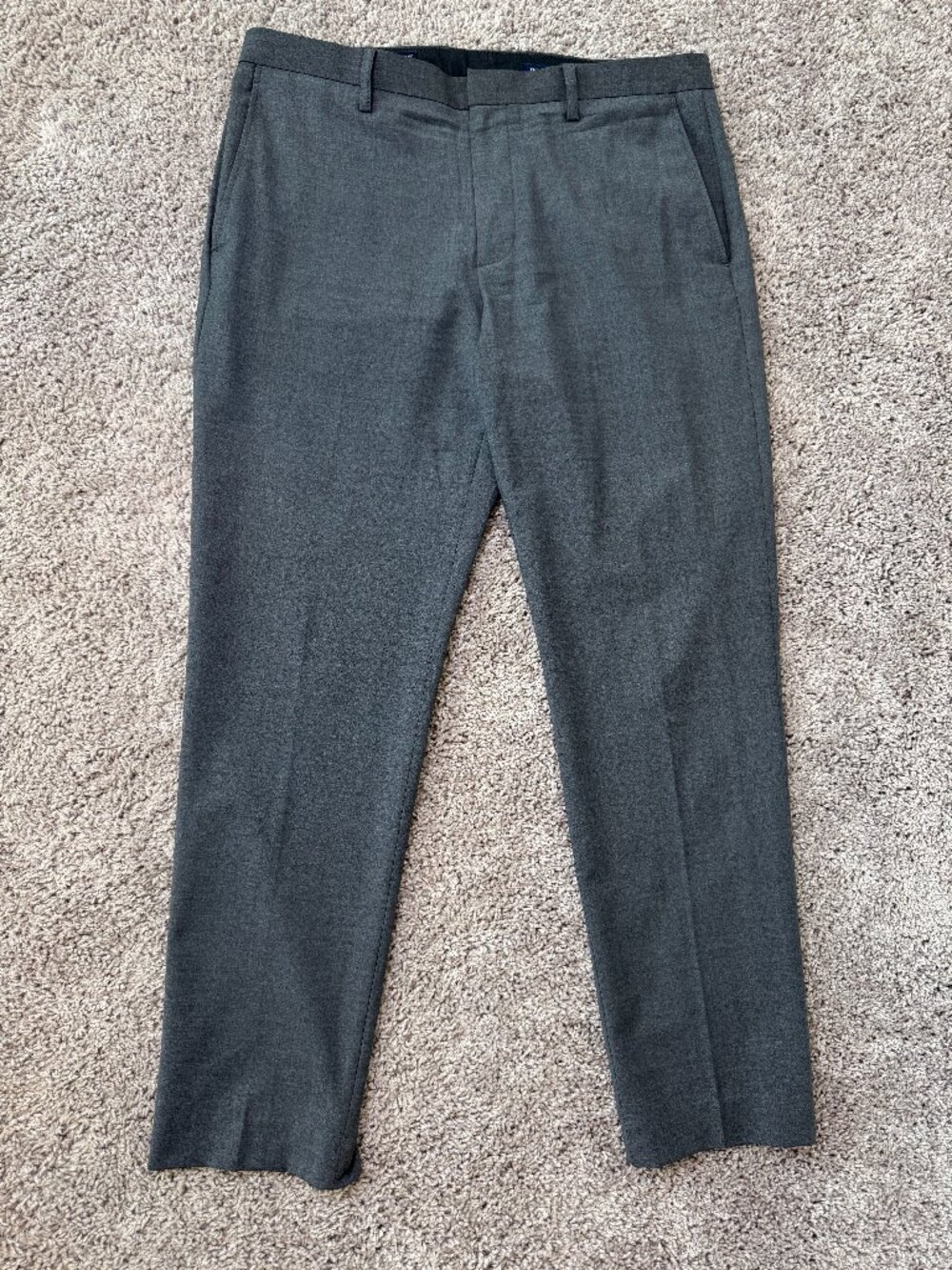 J.Crew Thompson Tapered Gray Dress Pants Men’s 33x30